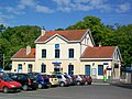 Het stationsgebouw