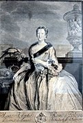 Marie-Josèphe d'Autriche, archiduchesse d'Autriche, 1743.