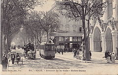 NICE - Avenue de la Gare - Notre-Dame