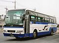 以前に宇都宮支店に配置されていた高速バス（三菱ふそう・エアロバス） H654-03410　佐野支店に転属　※同型車が貸切車として転入