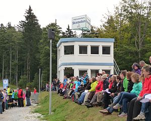 Bei den Deutschen Meisterschaften im Biathlon 2015