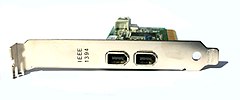 IEEE 1394 Firewire PCI Expansion Card Digon3