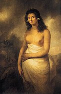 ライアテア島の王女 Poedua (1777/1785) 国立海事博物館