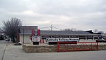 The main entrance to the Kentucky Railway Museum
