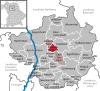 Lage der Gemeinde Kirchehrenbach im Landkreis Forchheim