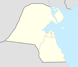 KWI. Карта розташування: Кувейт