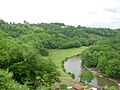 La Petite Creuse à Fresselines, dans l'extrême nord du département (août 2011)