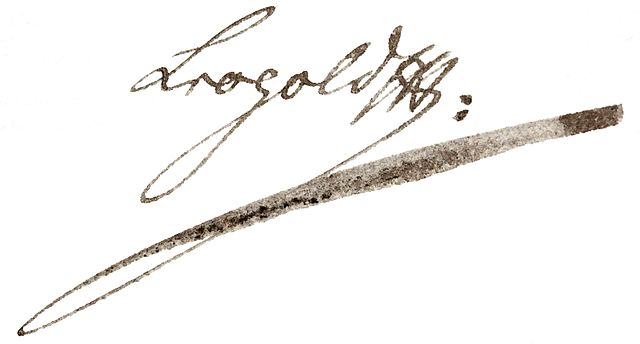 Firma de Leopoldo II
