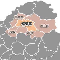 臺南市位置圖