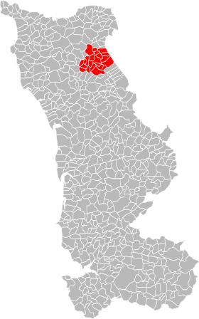 Localisation de Communauté de communes de la Région de Montebourg