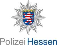 Polizeilogo mit Polizeistern