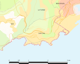 Cap-d'Ail – Mappa