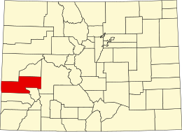 Contea di Montrose – Mappa