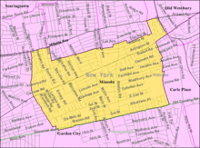U.S. Census map of Mineola Mineola-map.gif