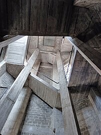 Inside the bell tower