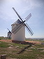 Molinos de viento en La Mancha.