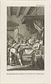 18e-eeuwse voorstelling van Reinier Vinkeles en Jacobus Buys met de moord op Beernt Proys