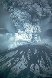 The 1980 eruption of Mount St. Helens Mount St. Helens 05-18-1980.jpg