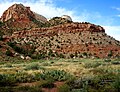 Navajo Sandstone formations in Zion National Park, Utah