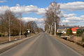 The main street in Neudorf-Platendorf