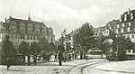 Dampfstraßenbahn in Naumburg um 1895