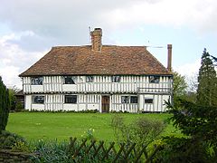 Farmhouse in Wormshill, Kent, England