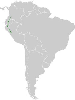 Distribución de Opisthoprora euryptera