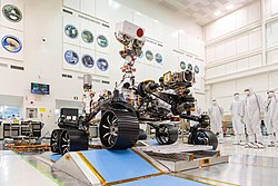 Фотография Perseverance Rover в JPL
