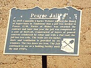 Pearce Jail marker