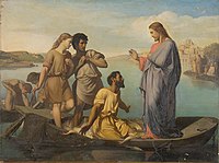 Painting by H. Picou, 1850s (first miracle)