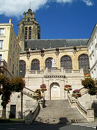 Escalier à double rampe - Pontoise