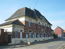 The town hall of Puisieux