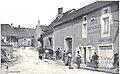 Ancienne vue de la Place et de la route de Nogent.