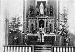 Main altar in 1914
