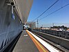 Southbound view from Platform 2 at Reservoir