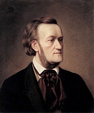 13/02: Richard Wagner, compositor d'òpera, director d'orquestra i teòric musical, retratat per Caesar Willich cap a l'any 1862.