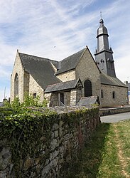 The church of Saint-Georges [fr], in Saint-Georges-de-Chesné