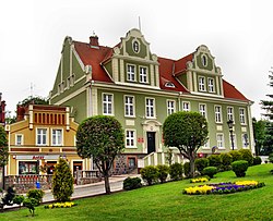 Town Hall in Skarszewy, seat of the gmina office