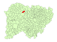 Localisation de Villar de Peralonso