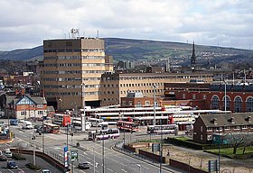 Tameside Council Offices, in Ashton-under-Lyne (building demolished in Summer 2016)