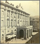 Trst okoli leta 1880, gledališče