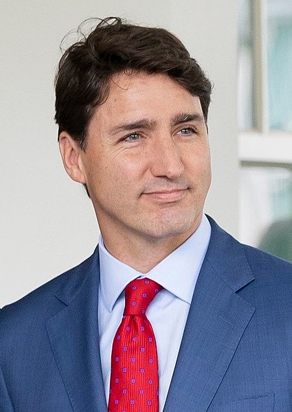 Fail:Trudeau visit White House for USMCA (cropped).jpg