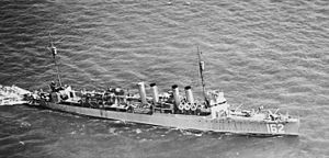 USS Thatcher (DD-162) underway c1920