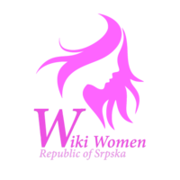 Wiki Women Republic of Srpska logo.