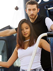 Yura Min & ice dance partner, Alexander Gamelin.jpg