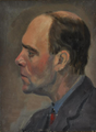 zelfportret door Leendert Bolle geboren op 11 april 1879