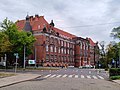 Widok na budynek z ulicy Jagiełły