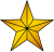 1 Gold Star.svg