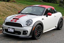 2012 John Cooper Works Coupe 2012 Mini John Cooper Works Coupe -- 11-26-2011 front.jpg