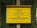 New signpost on the Kesselberg (May 2012)